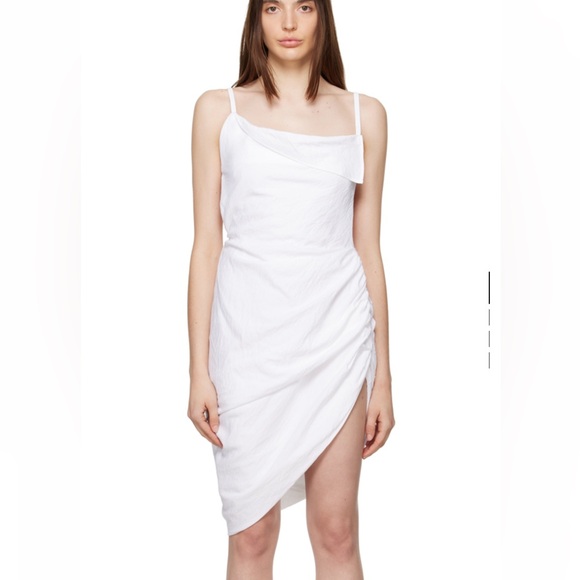 JACQUEMUS La robe saudade white size 38 brand new worn once - Picture 1 of 3